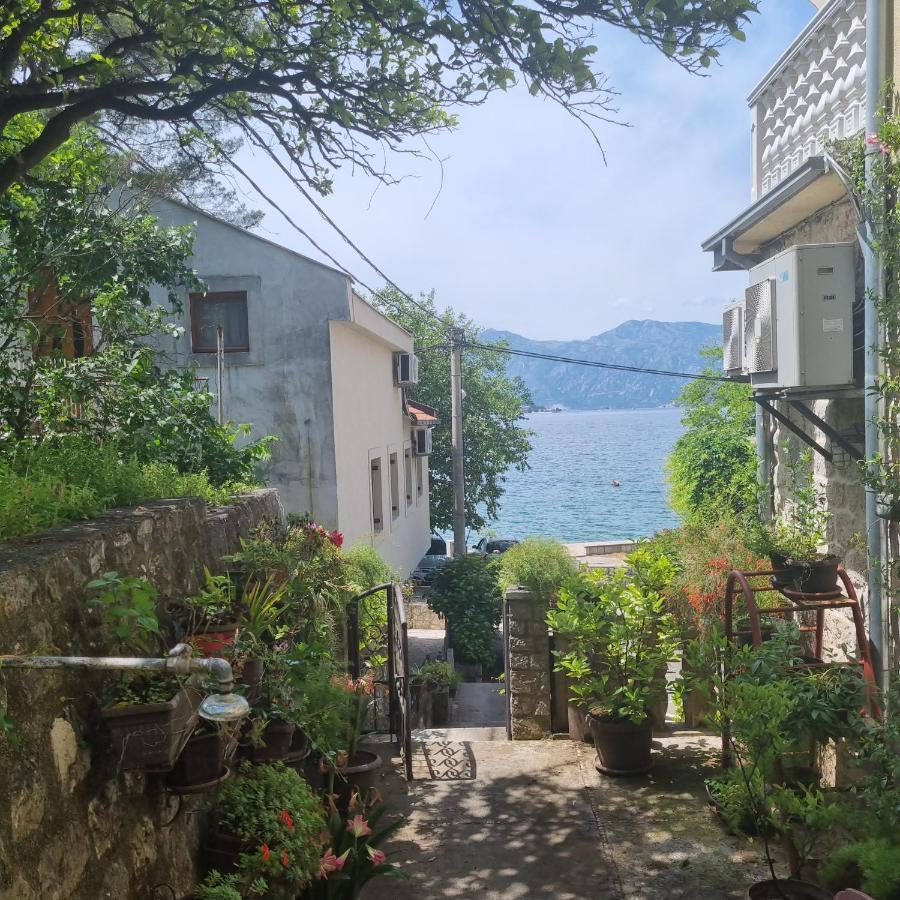 Apartment On The Shore Of The Bay Of Kotor With Free Wi-Fi מראה חיצוני תמונה